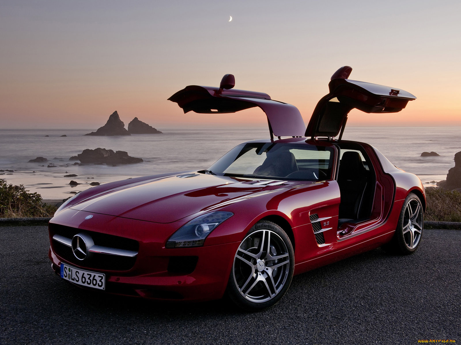 mercedes, benz, sls, amg, 2011, 